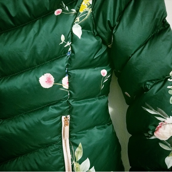 🍒NWT🍒 TED BAKER DOWN PUFFER JACKET - Picture 7 of 8